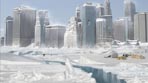 global warming matte painting